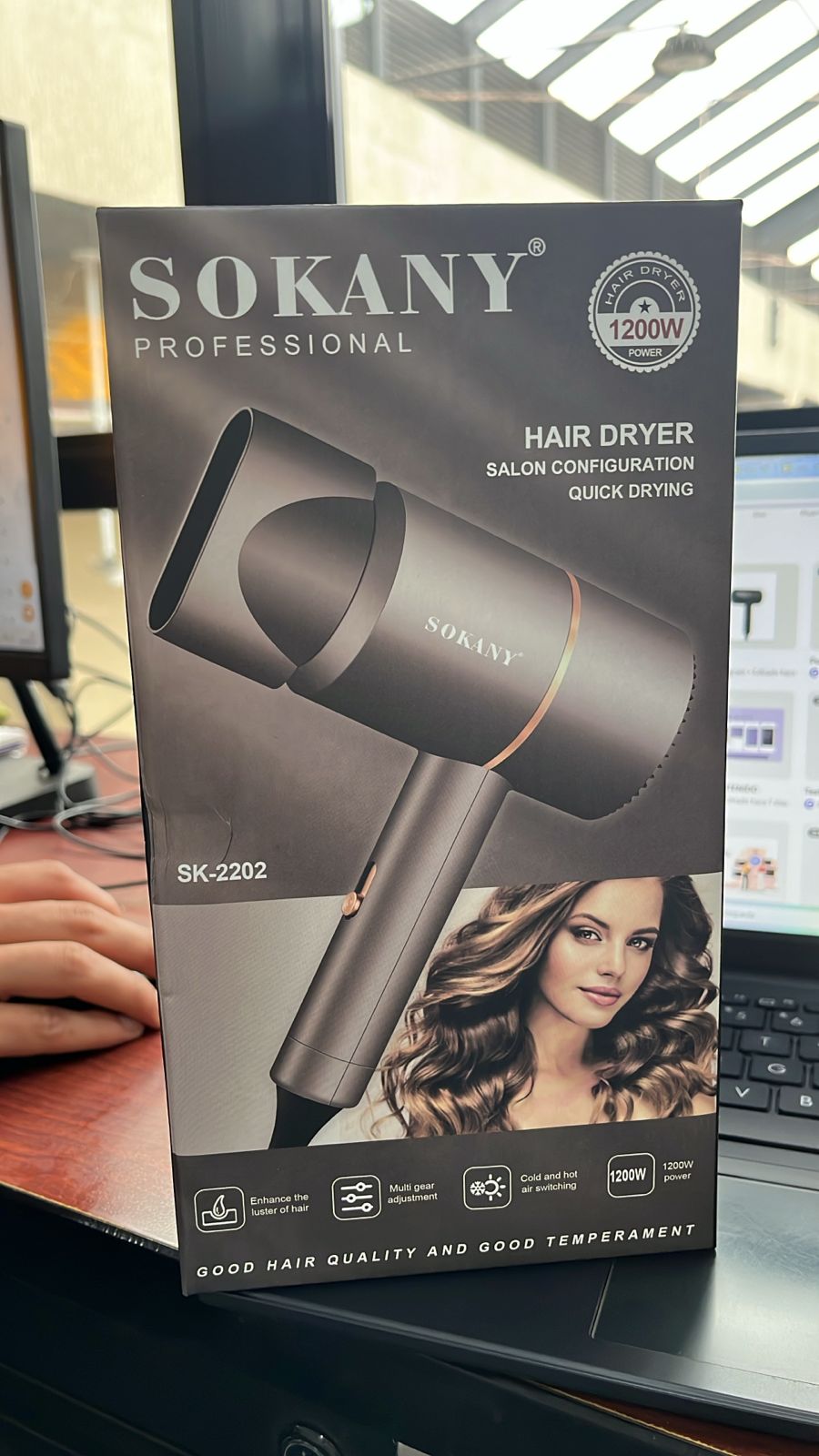 Miniatura 2 de SECADORA DE CABELLO SOKANY